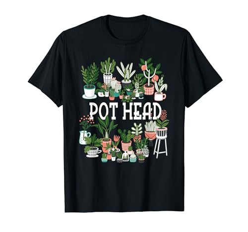 Plant Lover and Gardener: Pot Head Succulent Short Sleeve T-Shirt