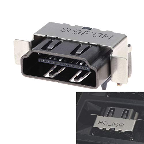 Original HDMI Port Socket Interface Connector Replacement for Microsoft Xbox One X Console