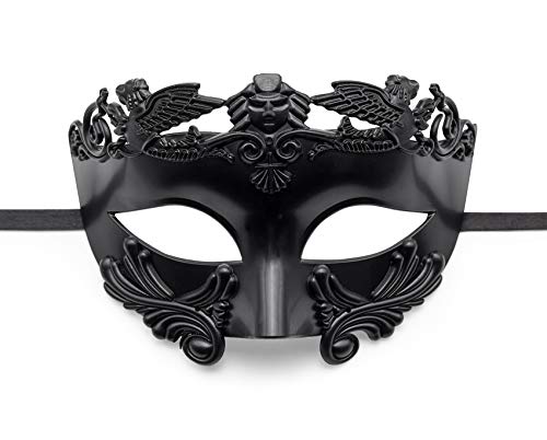 BAWASEEHI Masquerade Mask for Men- Roman Greek Mythological Ventian Mask Halloween Cosplay Mardi Gras