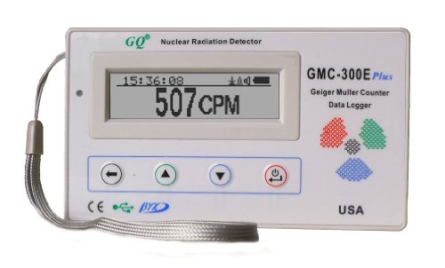 GQ GMC-300E Geiger Counter Nuclear Radiation Detector Data Recorder Beta Gamma X-ray