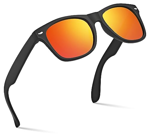 Retro Rewind Kids Sunglasses for Boys Girls Age 3-12 - Shatterproof Rubberized Frame UV400 Toddler Children Sun Glasses