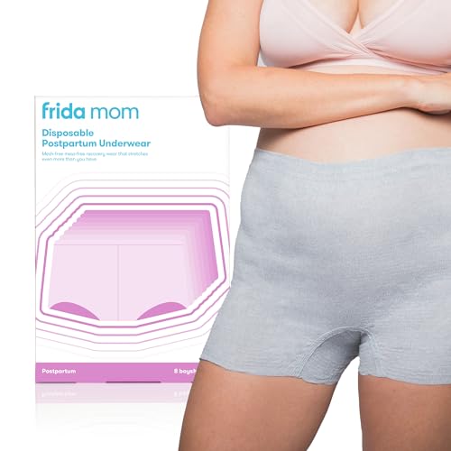 Frida Mom Women's Boyshort, Grey, (Waist 28'-42' Stretched)