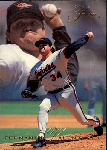 1993 Flair #159 Fernando Valenzuela Baltimore Orioles MLB Baseball Card NM-MT