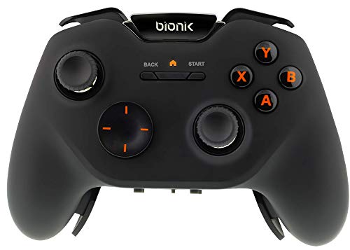 Bionik VULKAN Advanced Wireless Gaming Controller- For Windows PC, Android, Steam and VR Devices with Programmable Paddle Buttons- Dual Connectivity - Android