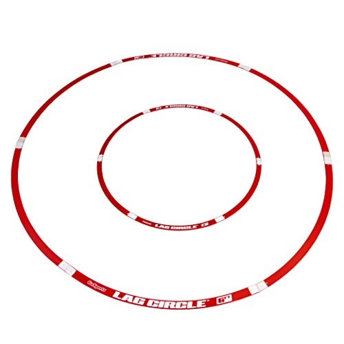GoSports LAG CIRCLE Putting and Chipping Training Tool - Includes 6 ft and 3 ft Circles