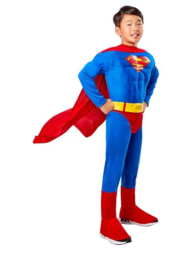 Super DC Heroes Deluxe Muscle Chest Superman Costume, Toddler