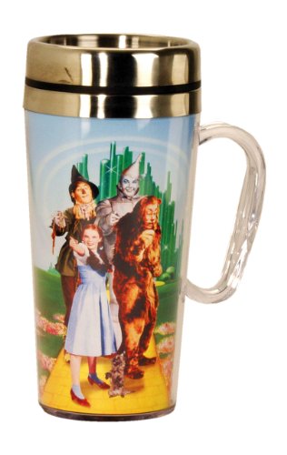 Spoontiques Wizard Of Oz Wizard Of Oz 17204 Insulated Mug, 15 ounces, Multi Colored