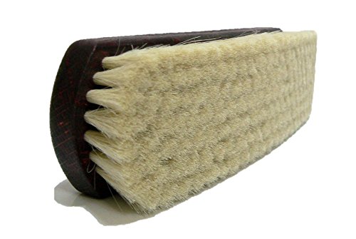 Valentino Garemi Shoe Brush Polishing Shining Buffing Cleaning Genuine Super Soft Goat Hair- Made in Germany