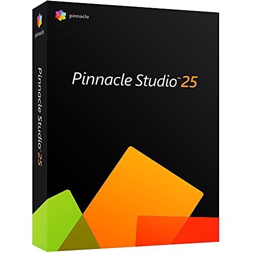 [Old Version] Pinnacle Studio 25 | Video Editing & Screen Recording Software [PC Disc]