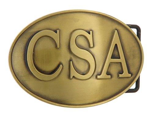 CSA Bronze Belt Buckle