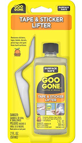 Goo Gone Sticker Lifter - Adhesive & Sticker Remover - 2 Ounce - Citrus Power Removes Stickers Tape Labels Decals Tags and Gum