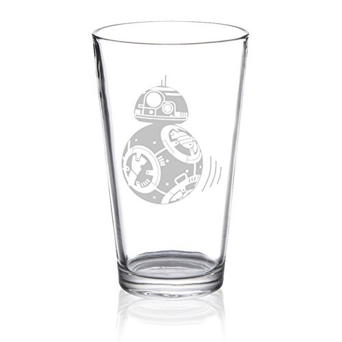 BB8 - Etched Pint Glass
