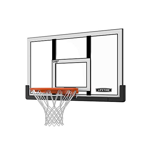 Lifetime 73729 48 in. Shatter Proof Backboard Rim Combo