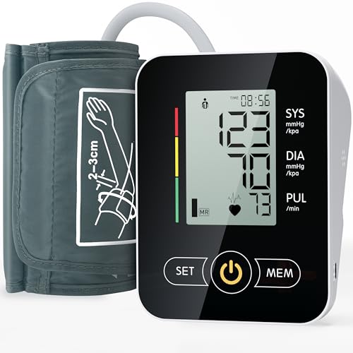 Blood Pressure Monitor,maguja Blood Pressure Machine,BP Monitor Automatic Upper Arm Digital with 8.66” to 16.54”（22-42cm Blood Pressure Cuff for Home Use