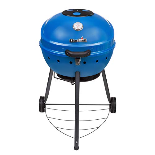 Char-Broil Kettleman TRU-Infrared Charcoal Grill in Blue - 21302145