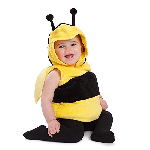 Dress Up America Bee Costume - Baby Fuzzy Bumblebee Costume - Halloween Outfit for Toddlers