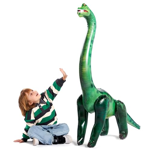 JOYIN 51' Brachiosaurus Inflatable Dinosaur Toy for Party Decorations, Birthday Party Gift, Gift for Kids and Adults