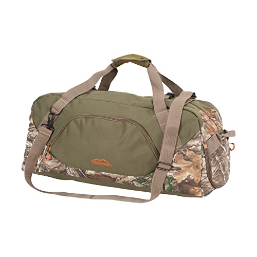 Allen Company Terrain Basin Hunting Duffle Bag for Men and Women - Perfect for Shooting, Traveling, Hiking, Camping, and More - Medium - Realtree Edge Green Camo