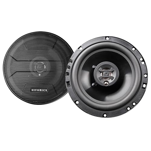 Hifonics ZS653 Zeus 6.5 Inch 3-Way Car Audio Coaxial Speaker System (Pair)