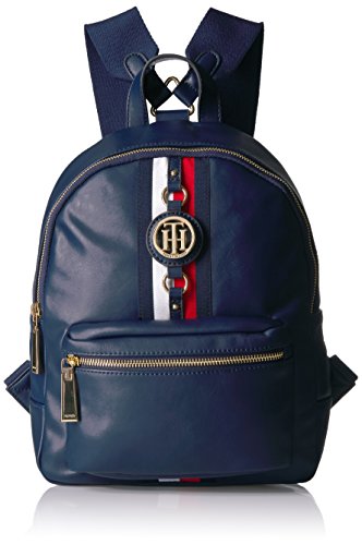 Tommy Hilfiger Women's Jaden Plus Backpack, One Size, Navy