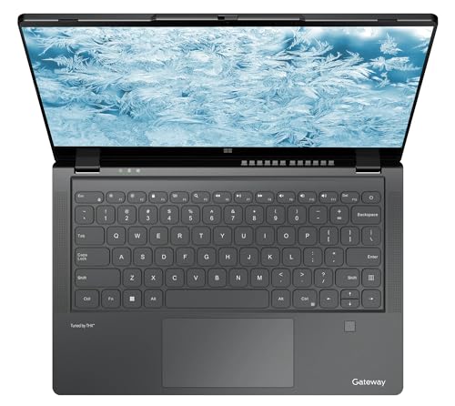Gateway 2024 14'' FHD IPS Touchscreen Laptop, Intel 12th Gen i5 Processor Up to 4.40GHz, 8GB RAM, 640GB SSD, Fingerprint Reader, Ultra-Fast WiFi, HDMI, MSD Slot, Windows 11, Dale Black(Renewed)