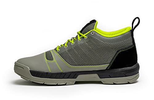 Kujo Yardwear | Yard Shoe | Water Resistant and Slip Resistant | Breathable Outdoor Shoe – Grey/Green