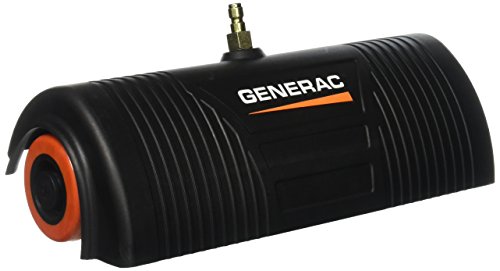 Generac 6133 12-Inch Power Broom for Gas Pressure Washers, 4 High Pressure Nozzles, Cleans Decks, Patios, Walkways, Compatible with 4000 PSI