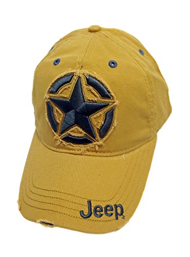 Jeep Distressed 3D Star Cap