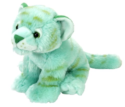 Wild Republic Tiger Plush, Stuffed Animal, Plush Toy, Gifts For Kids, Mint Green, Cuddlekins 12 Inches