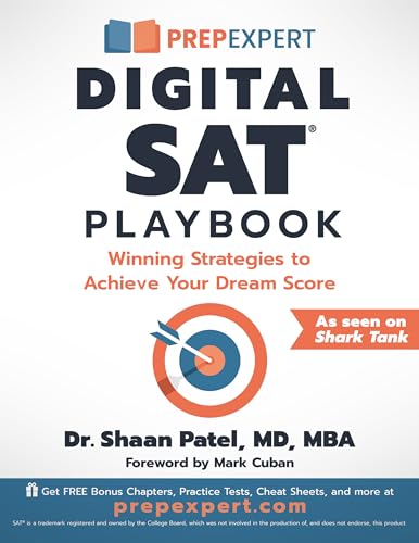 Prep Expert Digital SAT Playbook: Winning Strategies to Achieve Your Dream Score