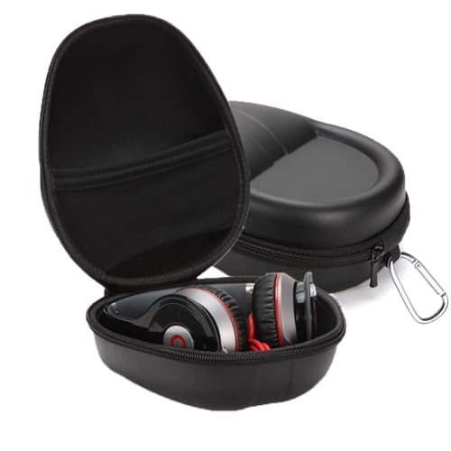 Hard Shell EVA Headphone Case for Sony WH-CH720N WH-CH520 WH-XB910N WH-XB900N WH-1000XM5, Beats Studio3 Solo3 EP, COWIN E7, Skullcandy, Sennheiser, JBL On-Ear Headphones Headset Travel Carrying Bag