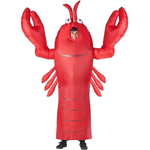 Morph Lobster Costume Adult, Womens Lobster Costume, Lobster Costume Men, Adult Lobster Halloween Costume