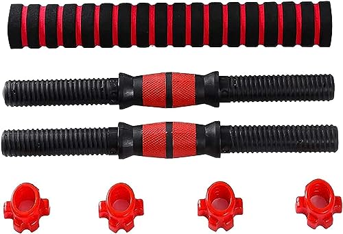 Dumbbell Bars Adjustable Dumbbell Weight Set Barbell Lifting - 2 x 15.74in Bars and 1 x 15.74in Connecting Rods for Gym Home