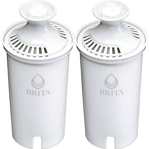 Brita Standard Water Filter for Pitchers and Dispensers, BPA-Free, Replaces 1,800 Plastic Water Bottles a Year, Lasts Two Months or 40 Gallons, Includes 8 Filters