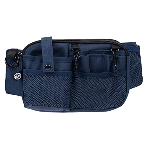 First Lifesaver Nurse Fanny Pack with Multi-Compartment and Tape Holder (Navy)