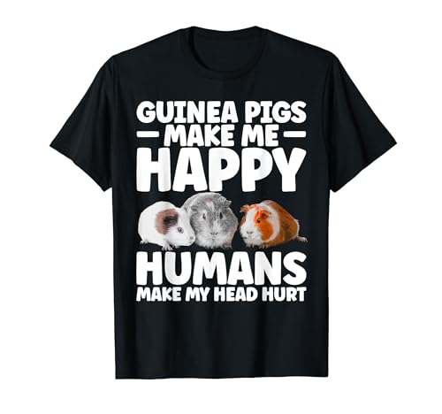 Funny Guinea Pig Clothes Men Women Rodent Guinea Pig Lover T-Shirt