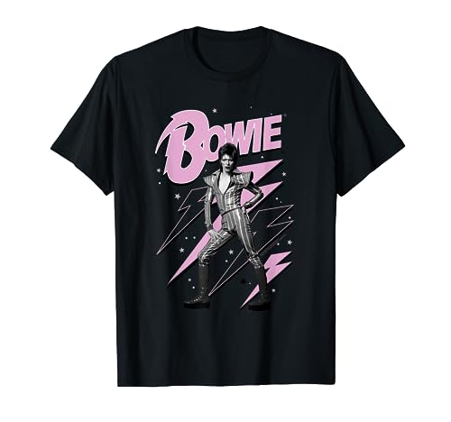 David Bowie - Pink Lightning Starman T-Shirt