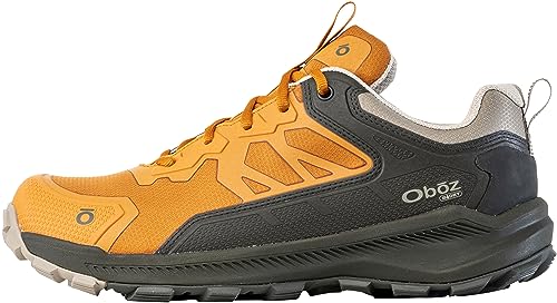 Oboz Men's Katabatic Low B-Dry Waterproof Hiking Shoe, Fall Foliage, 10.5