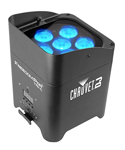 Chauvet Lighting - True Wireless; Battery-Operated; Tri-Color LED (FREEDOMPARTRI6)