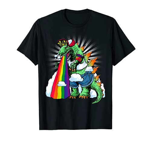 LGBT Rainbow Spitting Pride Beast T-Shirt