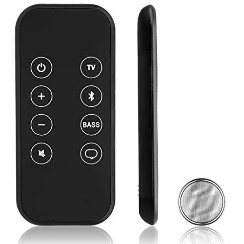 Motiexic Remote Control for Bose Solo 5 10 15 Series ii TV Sound System/ 732522-1110 418775 410376 TV Soundbar Sound System with CR2025 Battery Inside