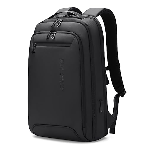 FENRUIEN Business Laptop Backpack for Men, Slim USB Travel Backpack Lightweight Water Resistant Unisex Work/College 15.6 Inch Computer Backpack