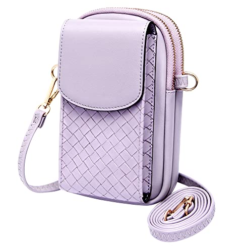 KUKOO Small Crossbody Phone Bags for Women Cell Phone Purse Wallet with Card Slots