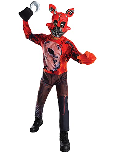 Rubie's Costume Boys Five Nights At Freddy's Nightmare Foxy The Pirate Costume, Medium, Multicolor