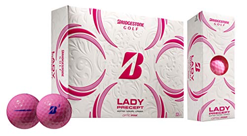Bridgestone Golf 2021 Lady Precept Pink Golf Balls 12 Pack