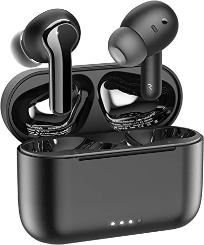 Wireless Headphones,Bluetooth 5.3 Noise Cancelling,IPX7 Waterproof,with Charging Case Included, Over 24H Playtime in-Ear Hi-Fi Stereo,Touch Control B