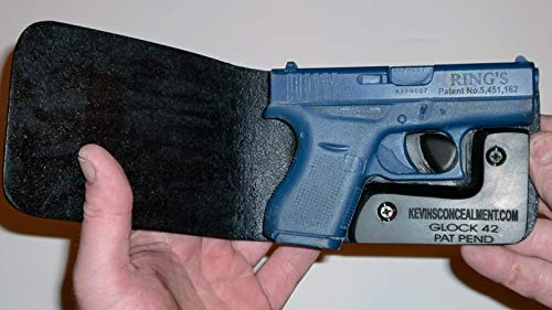 Wallet Holster for Full Concealment - Glock 42 (Black, Right Hand)