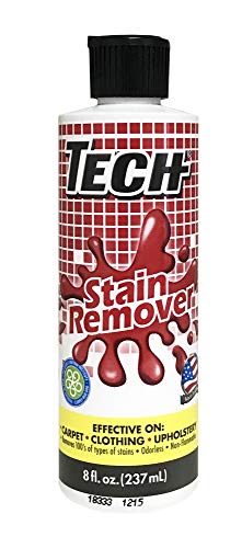 TECH Multi-Purpose Stain Remover, 8 oz Bottle, For Carpet, Clothes, Upholstery, and Other Fabrics