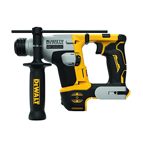 DEWALT 20V MAX SDS Plus Rotary Hammer Drill, Cordless, 5/8 in., Tool Only (DCH172B)