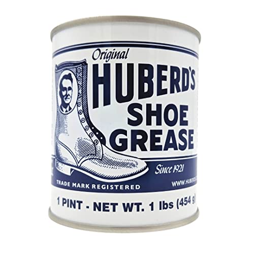 Huberd’s Shoe Grease (16oz) - Leather conditioner and waterproofer since 1921. Waterproofs, softens and conditions boots, shoes, bags, belts, jackets, car seats, gloves, furniture, saddles and tack.